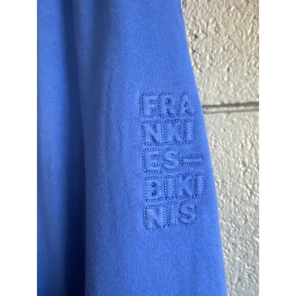 Women's Frankies Bikinis Frank Oversized Sweatpants in Pacific Blue size L - Picture 3 of 7
